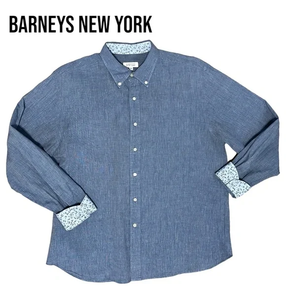 barneys dress shirts Barney's New York - Trim-Fit Shirt